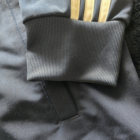 Adidas Men's Track Jacket in Navy Blue Size S - Picture 5 of 12